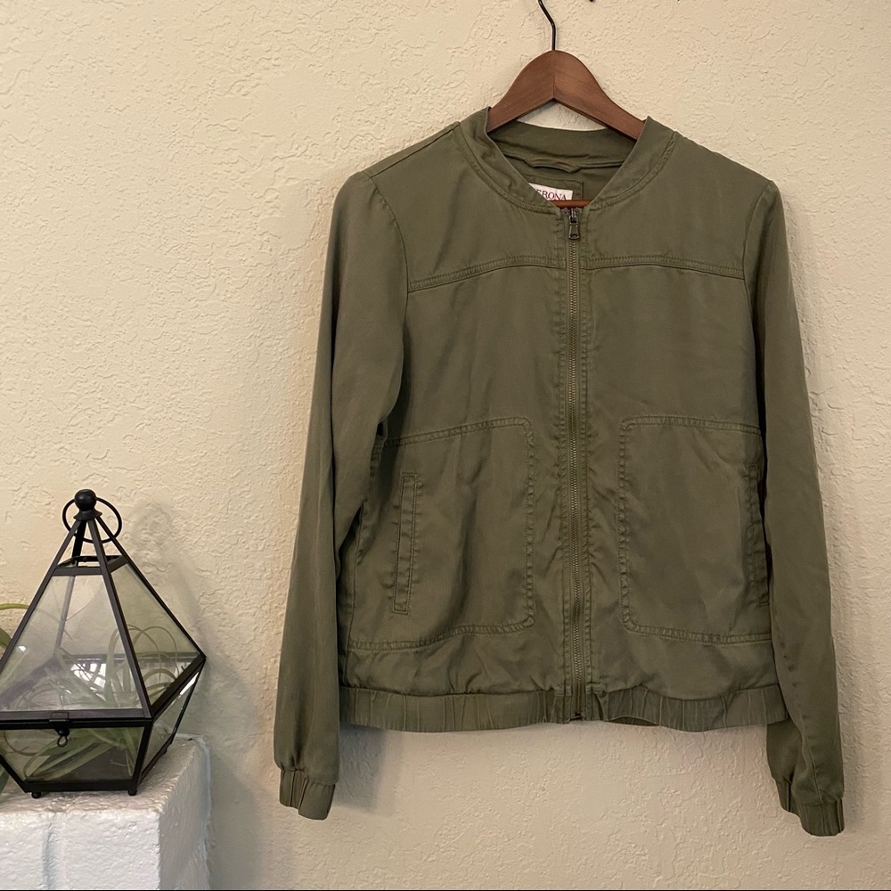 Merona Olive Army Green Jacket